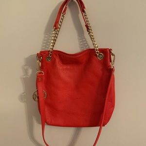 Michael by Michael Kors bright orange bag